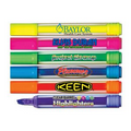 Brite Spots Clear Barrel Jumbo Highlighter w/ Full Color Decal